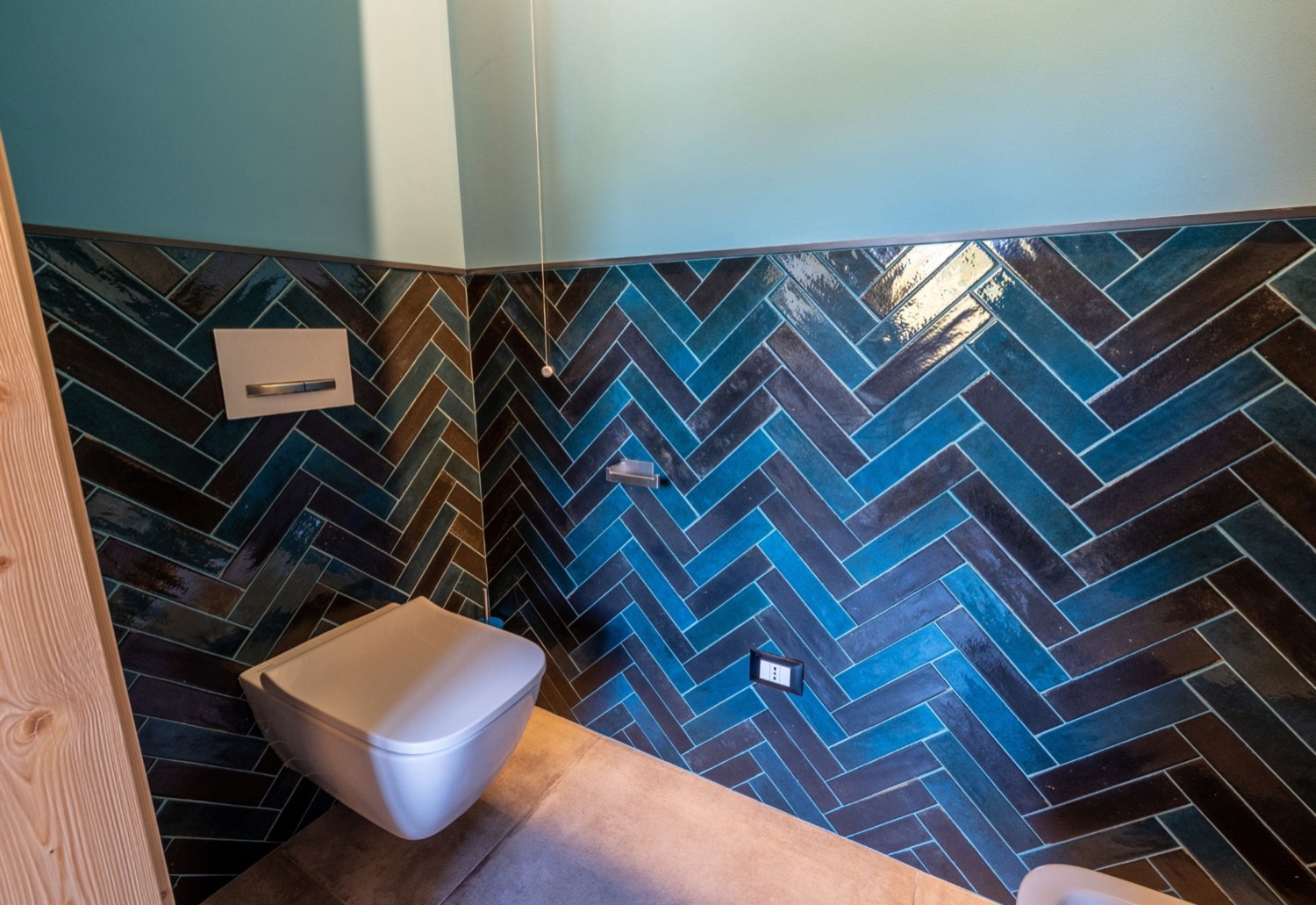 Apart Junior Suite «Blue», angolo relax — Bazzario · Lago di Lavarone