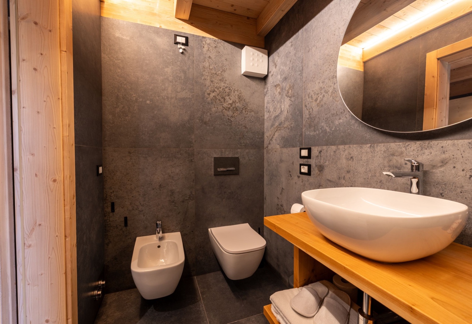 Loft Chalet Apart Suite, la zona notte — Bazzario · Lago di Lavarone