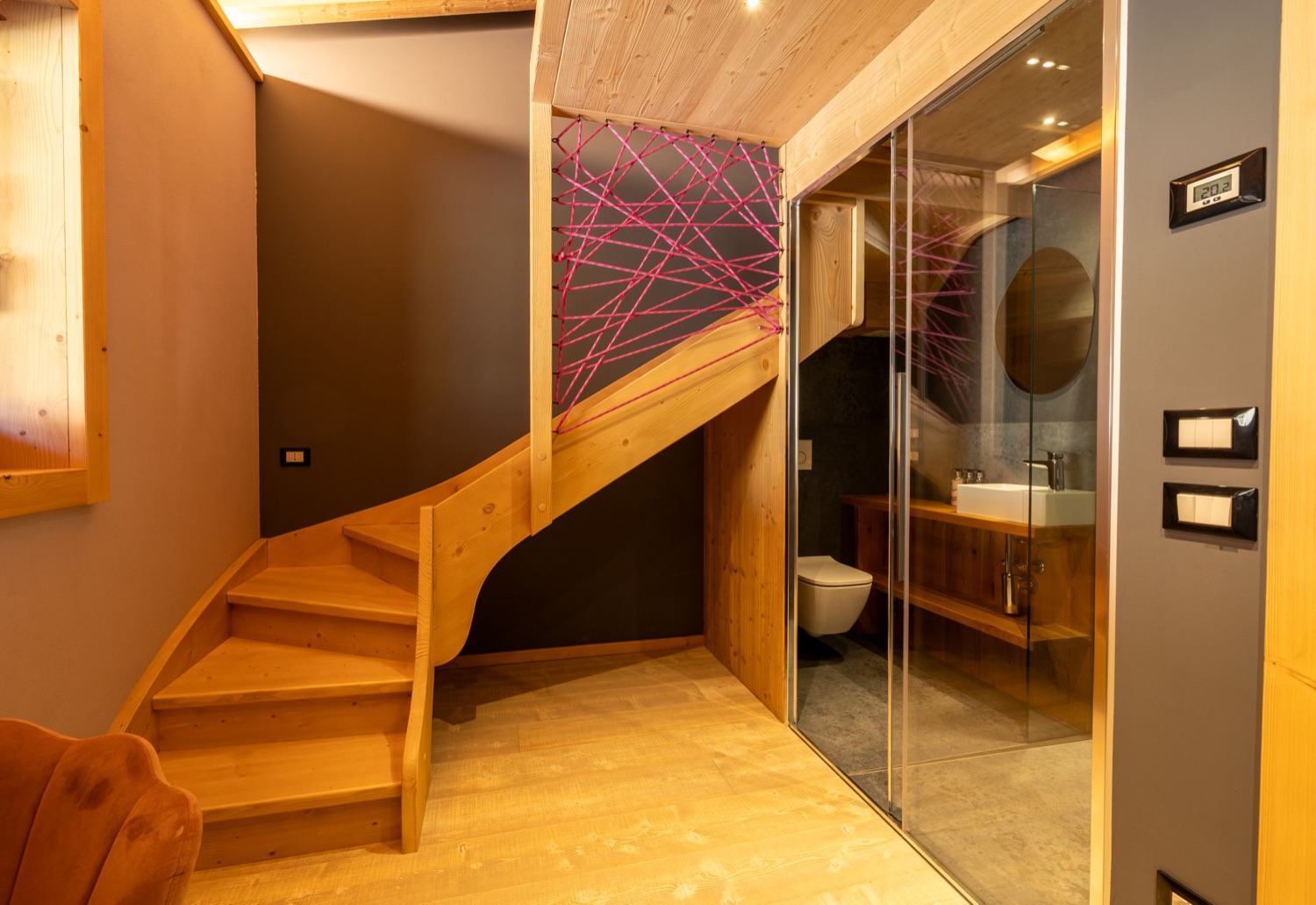 Loft Chalet Apart Suite, angolo relax — Bazzario · Lago di Lavarone
