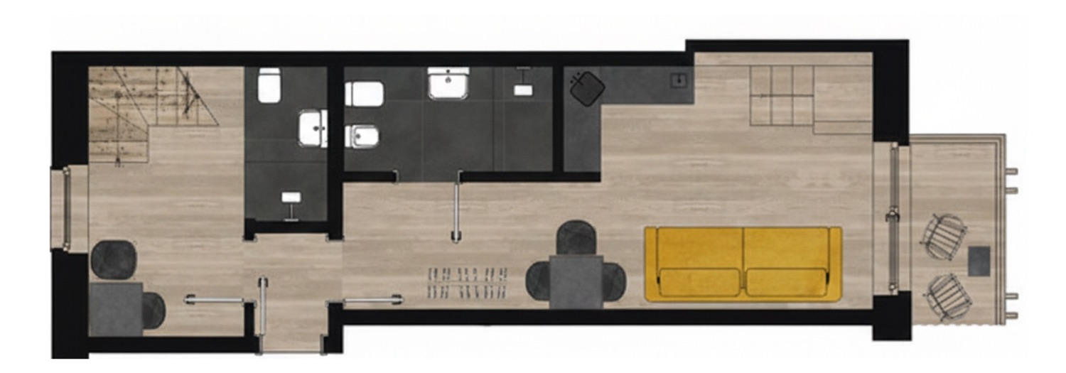 Planimetria · Loft Chalet Apart Suite