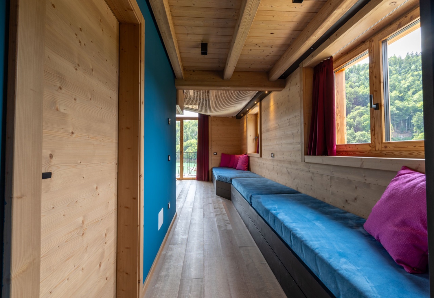 Appartamento Family Loft, la terrazza — Bazzario · Lago di Lavarone