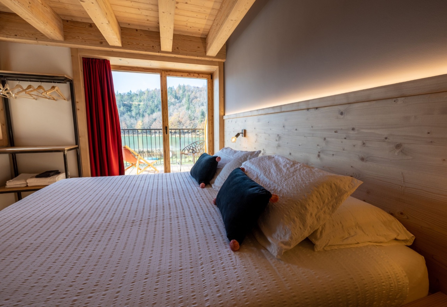 Apart Junior Suite «Pink», il bagno — Bazzario · Lago di Lavarone