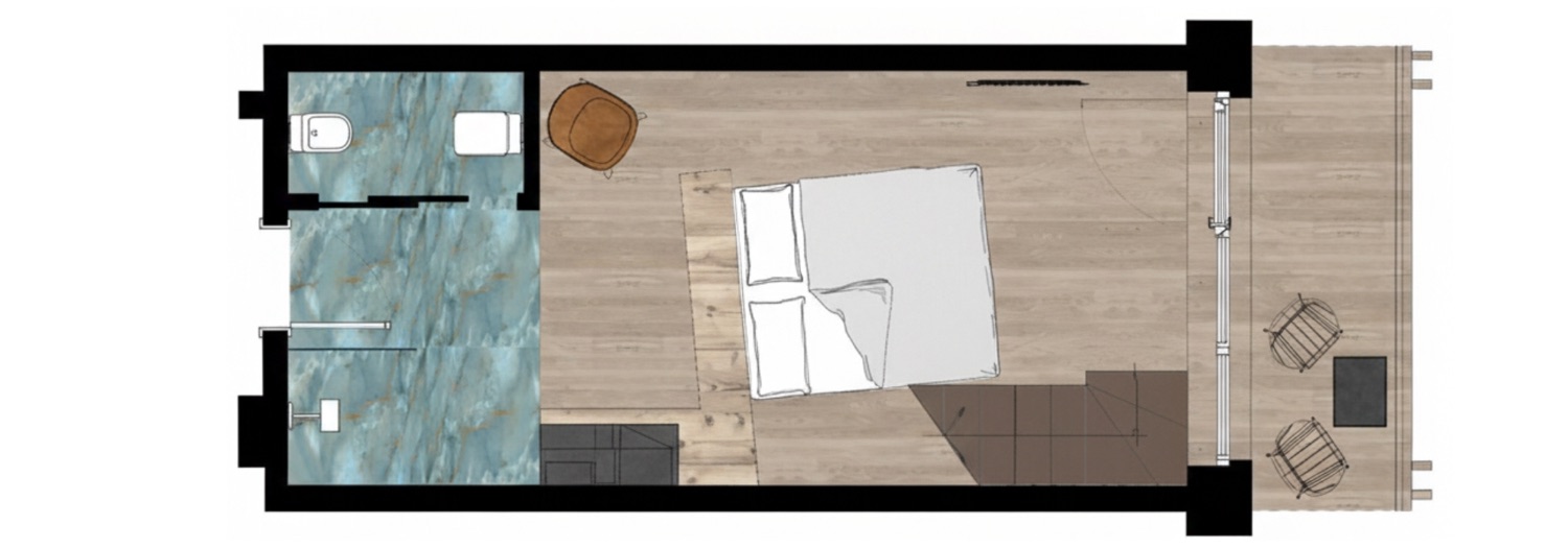 Planimetria · Wellness Loft Suite