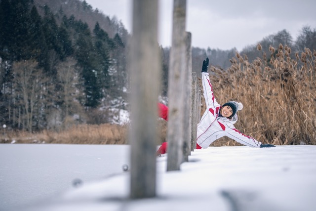 Was tun auf der Alpe Cimbra im Winter: Schneeschuhe, Ski und Feuerschalen